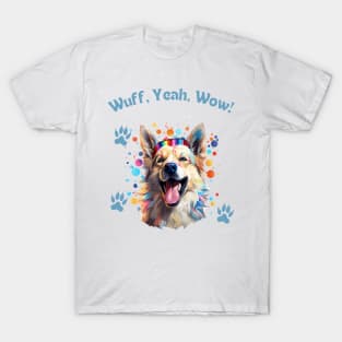 Woofy Adventure - Funny Dog Design T-Shirt